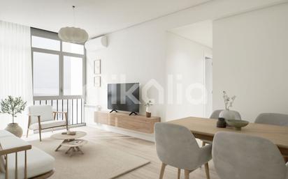 Sala d'estar de Pis en venda en  Barcelona Capital amb Aire condicionat i Calefacció