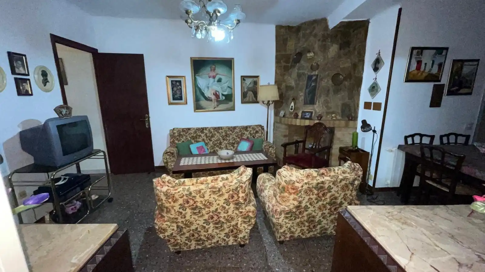 Sala d'estar de Finca rústica en venda en Guimerà amb Calefacció i Terrassa