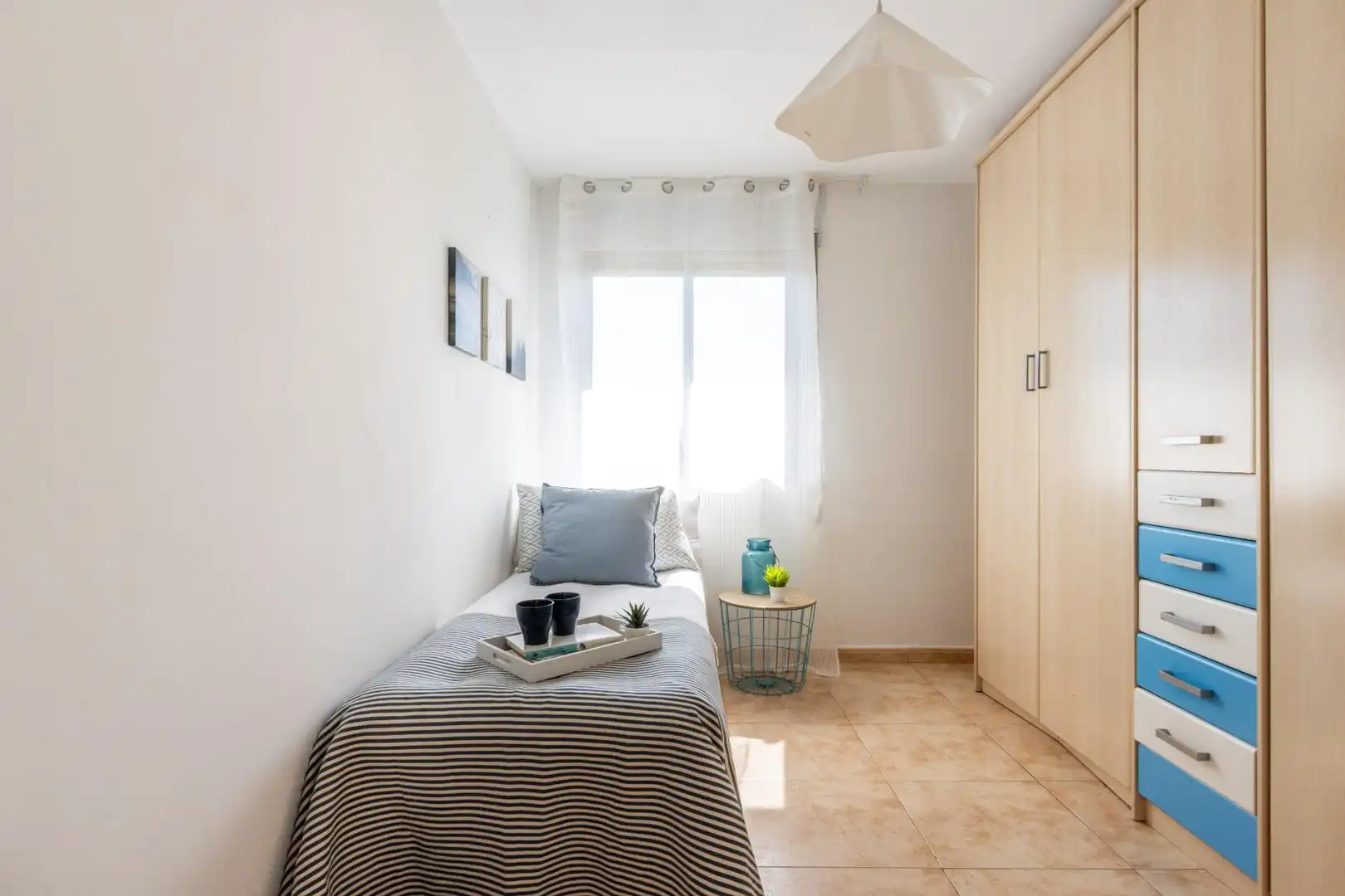 Bedroom of Flat for sale in Terrassa  with Heating