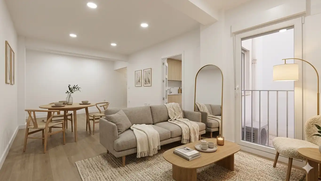 Sala de estar de Piso en venta en Paterna con Aire acondicionado, Calefacción y Terraza