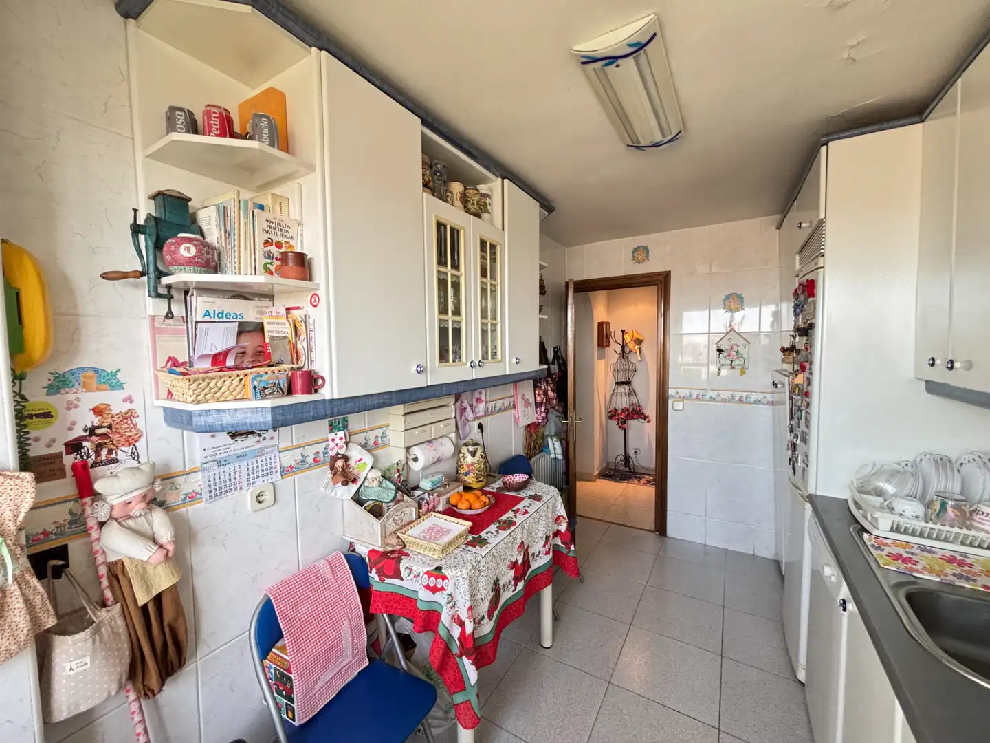Küche von Wohnung zum Verkauf in Madrid mit Heizung, Privatgarten und Terrasse