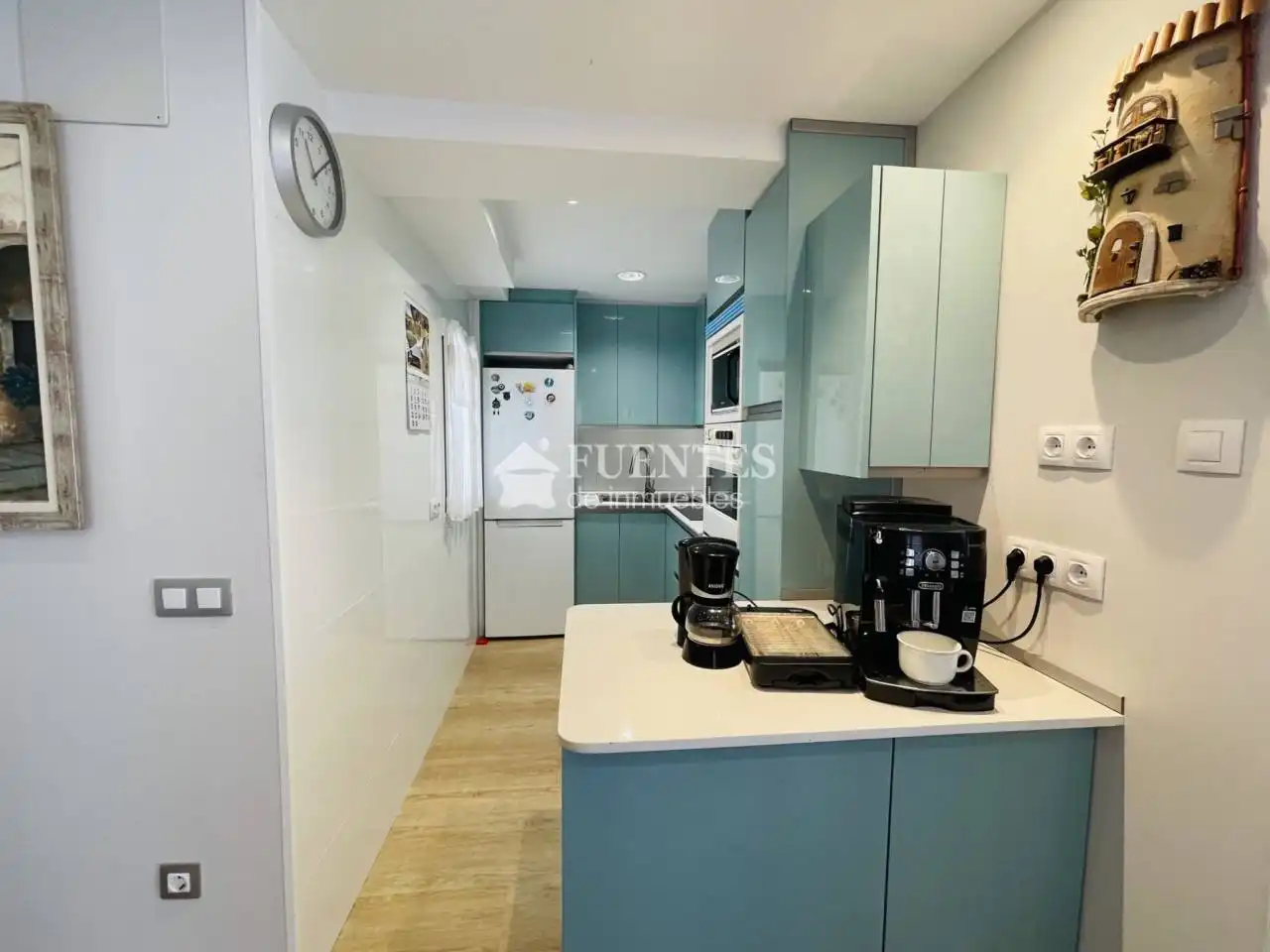 Cocina de Piso en venta en Alicante / Alacant con Aire acondicionado, Calefacción y Terraza