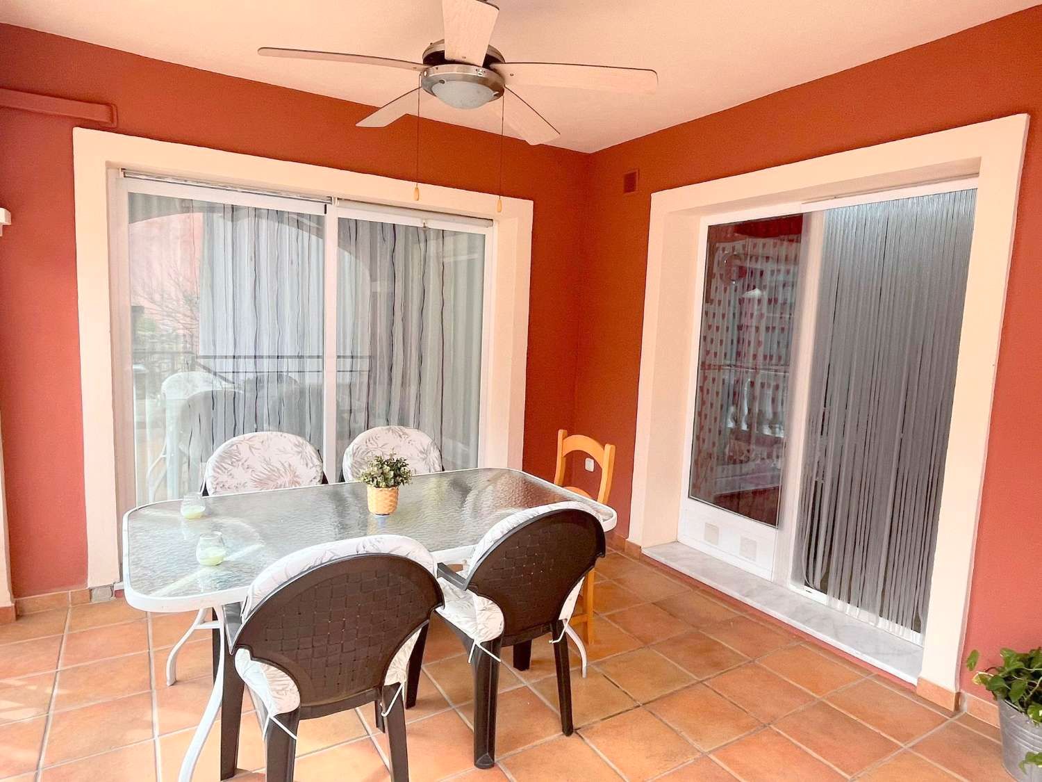 Comedor de Casa adosada en venta en Vélez-Málaga con Terraza y Piscina