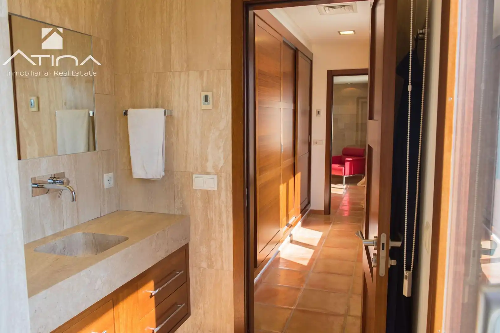 Baño de Casa o chalet en venta en Jávea / Xàbia con Aire acondicionado, Jardín privado y Terraza