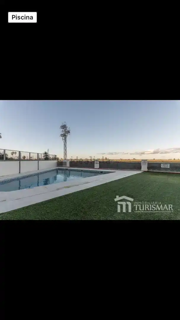 Schwimmbecken von Dachboden zur Miete in Ayamonte mit Klimaanlage, Abstellraum und Schwimmbad