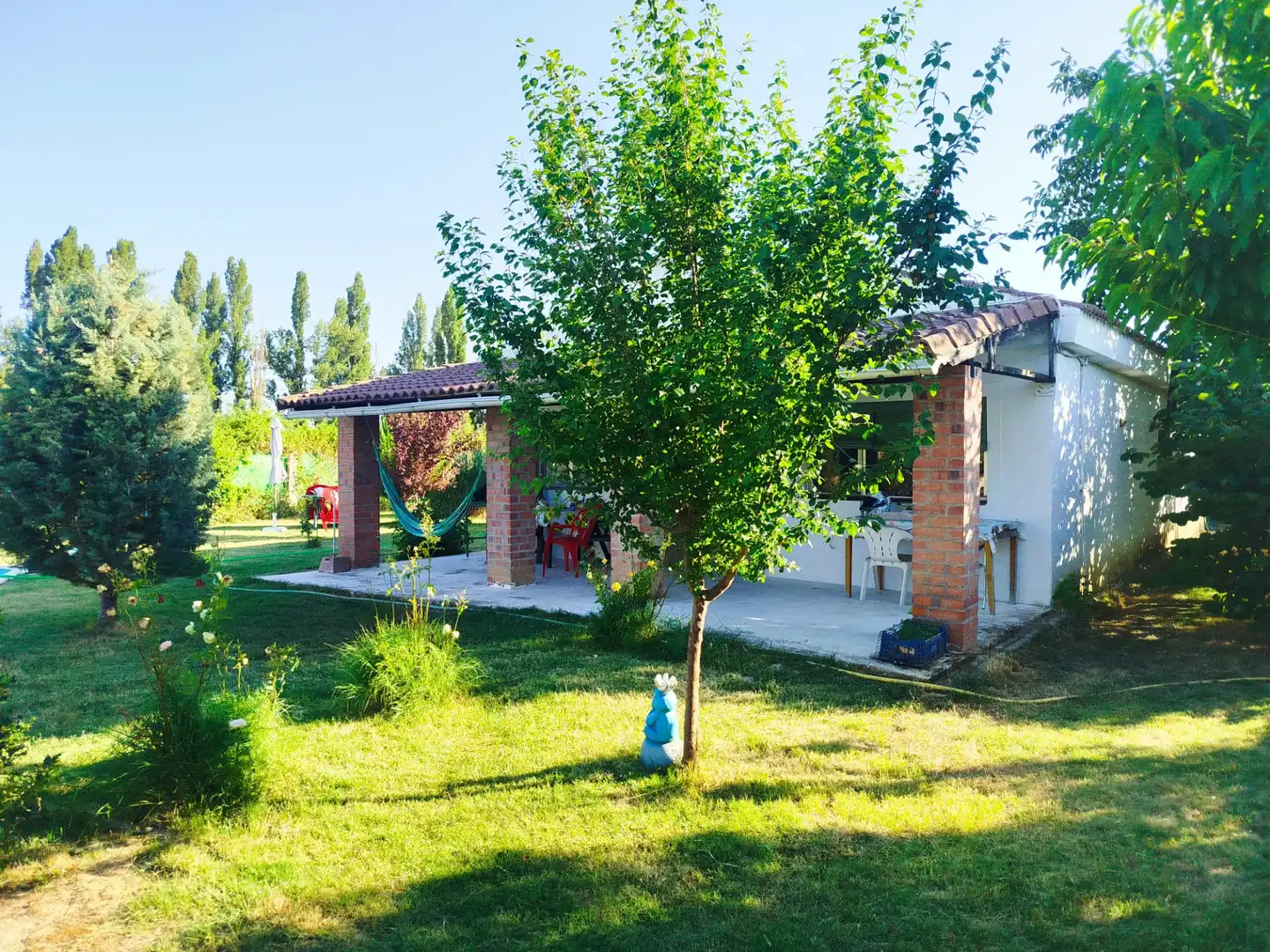 Jardí de Finca rústica en venda en Grijota amb Calefacció, Jardí privat i Piscina