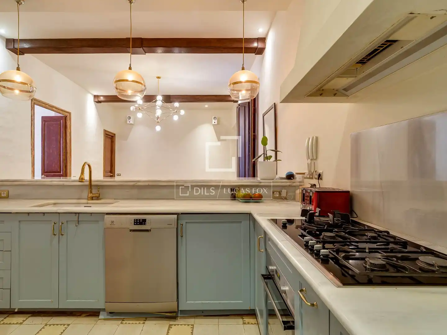 Cocina de Piso en venta en Barcelona con Aire acondicionado, Calefacción y Parquet