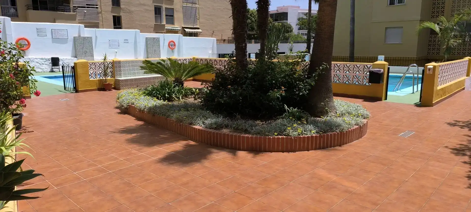 Terrasse von Wohnungen zum Verkauf in Marbella