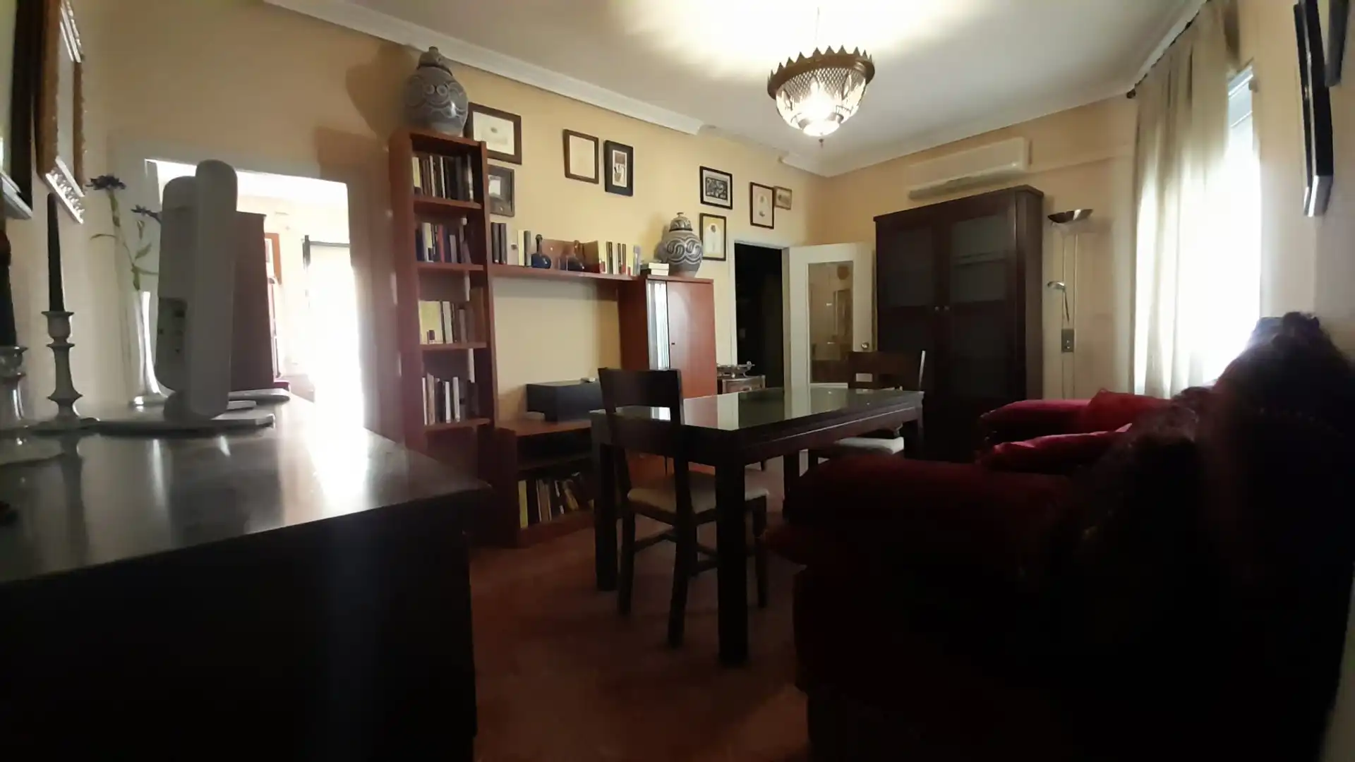 Dining room of Flat for rent in Córdoba  with Air Conditioner, Terrace and Furnished
