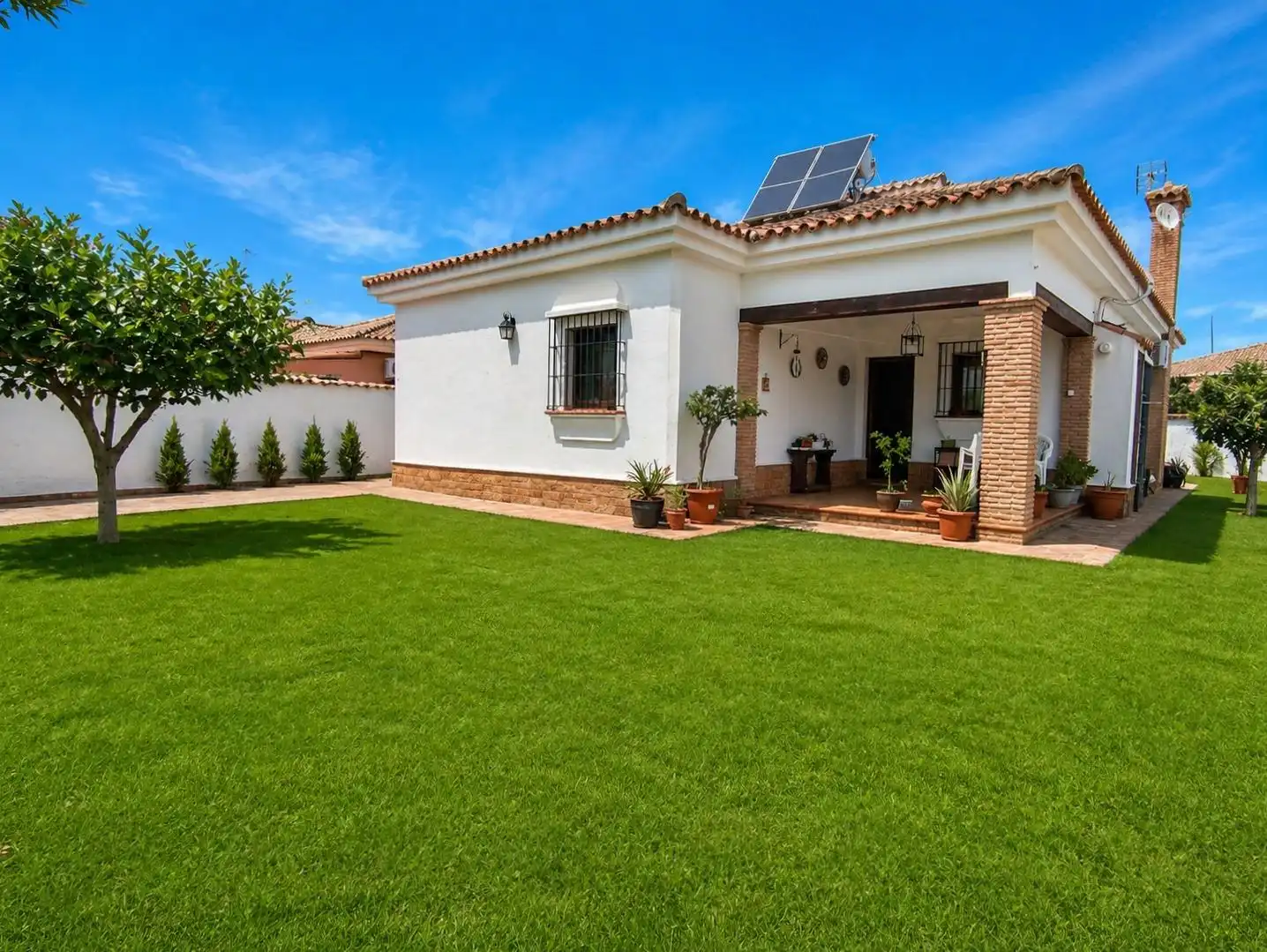 Jardí de Casa o xalet en venda en Chiclana de la Frontera