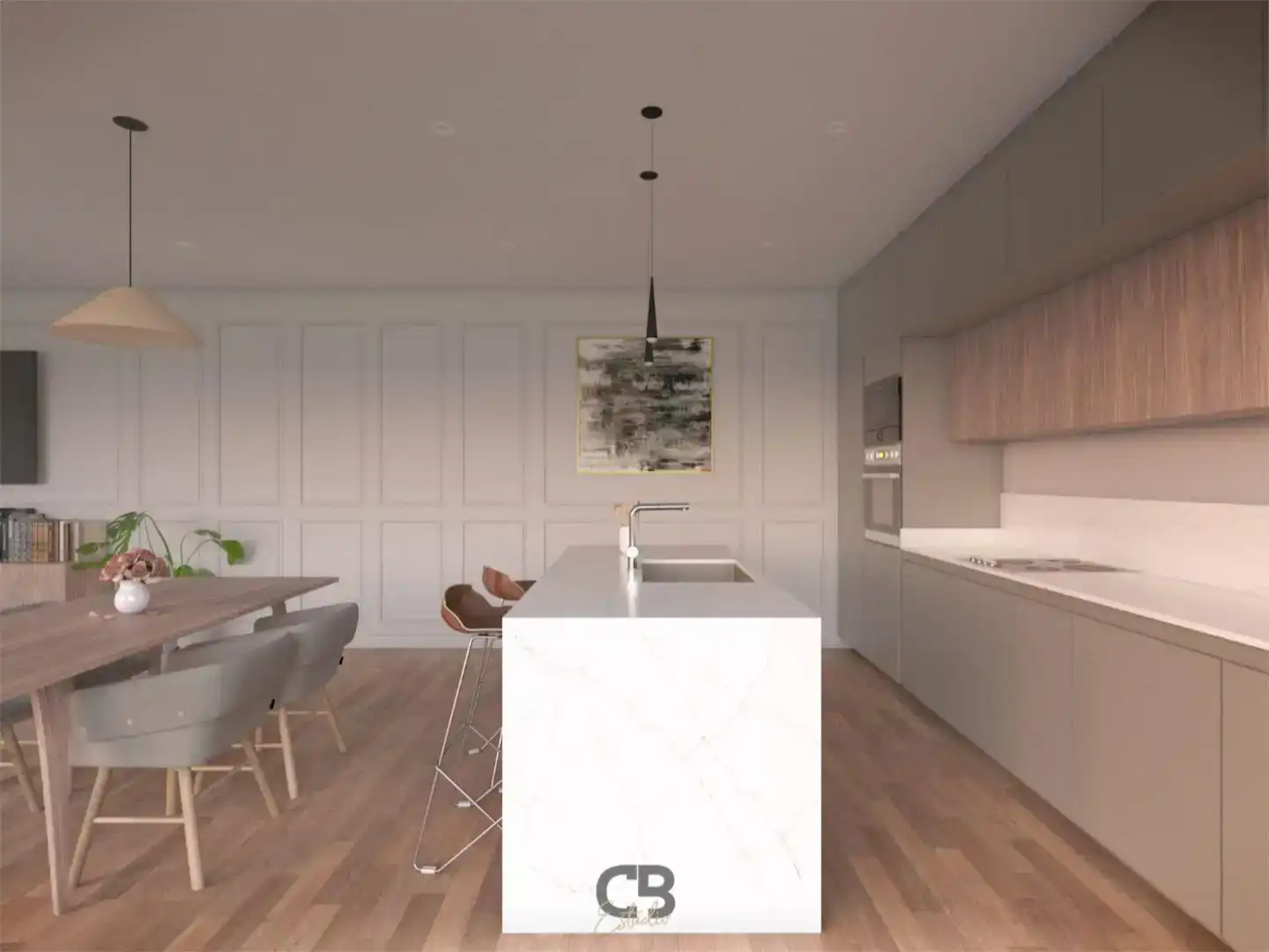 Cocina de Piso en venta en Matadepera con Aire acondicionado, Jardín privado y Parquet