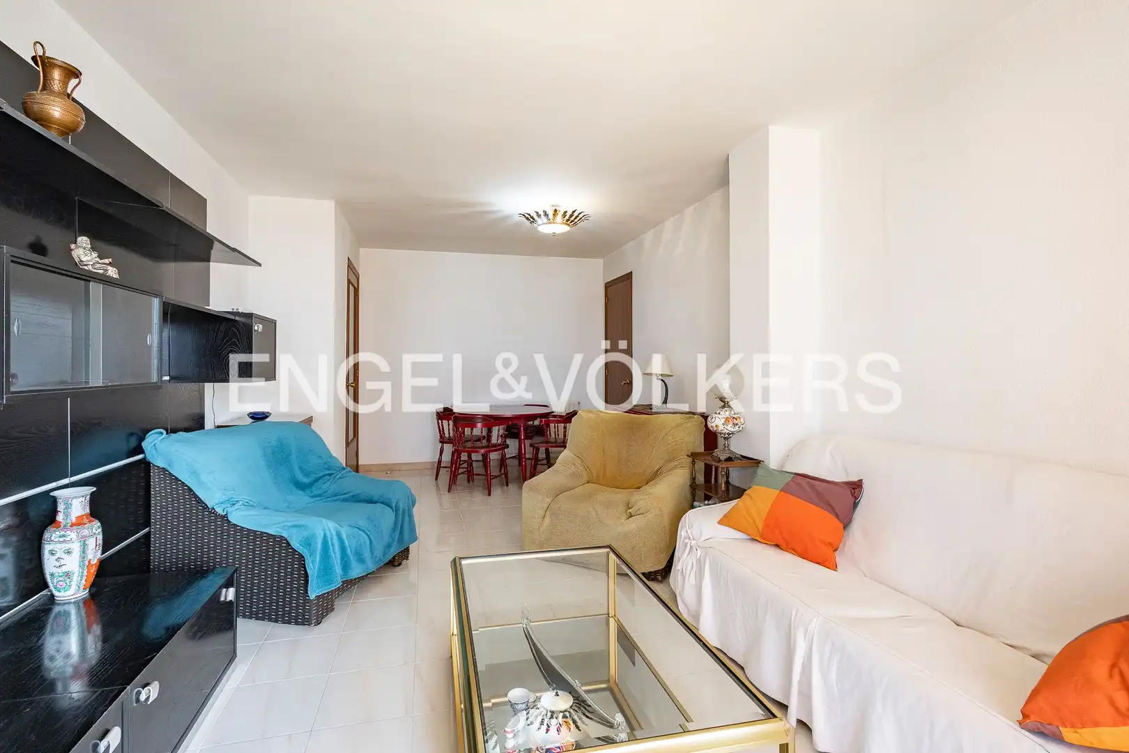 Living room of Flat for sale in Sant Joan Despí  with Heating and Terrace