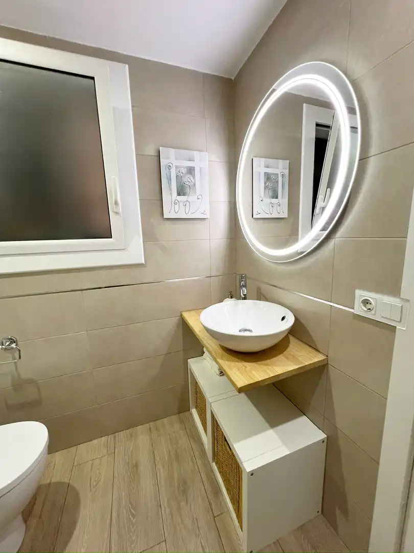 Badezimmer von Wohnung zum Verkauf in Barcelona mit Terrasse