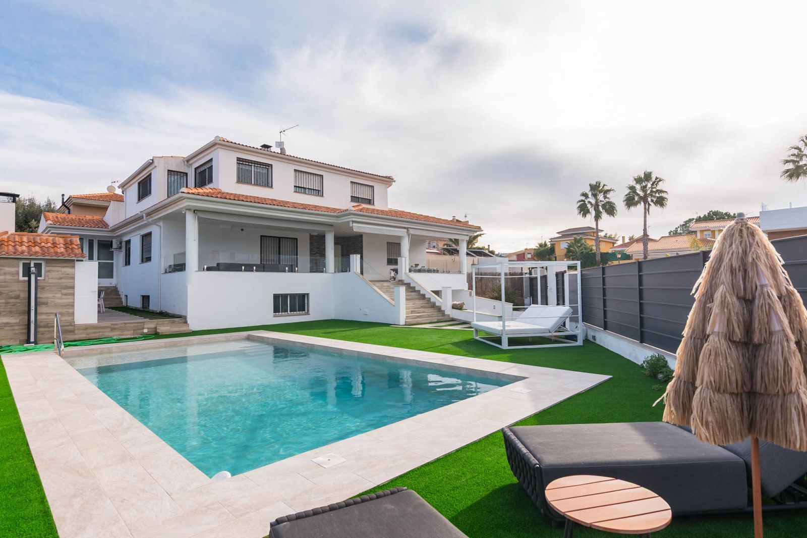 Piscina de Casa o xalet en venda en Molina de Segura amb Aire condicionat, Calefacció i Jardí privat