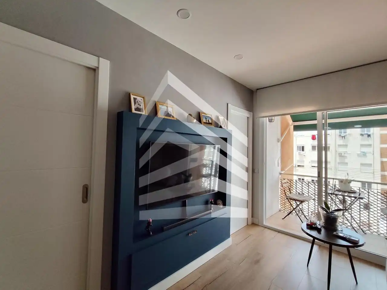 Wohnzimmer von Wohnung zum Verkauf in Barcelona mit Heizung, Parkett und Möbliert