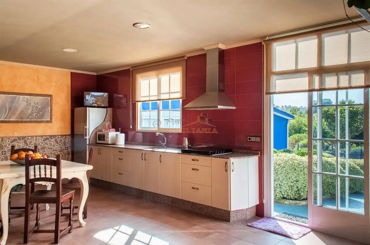 Cocina de Casa o chalet en venta en San Sadurniño con Calefacción, Jardín privado y Terraza