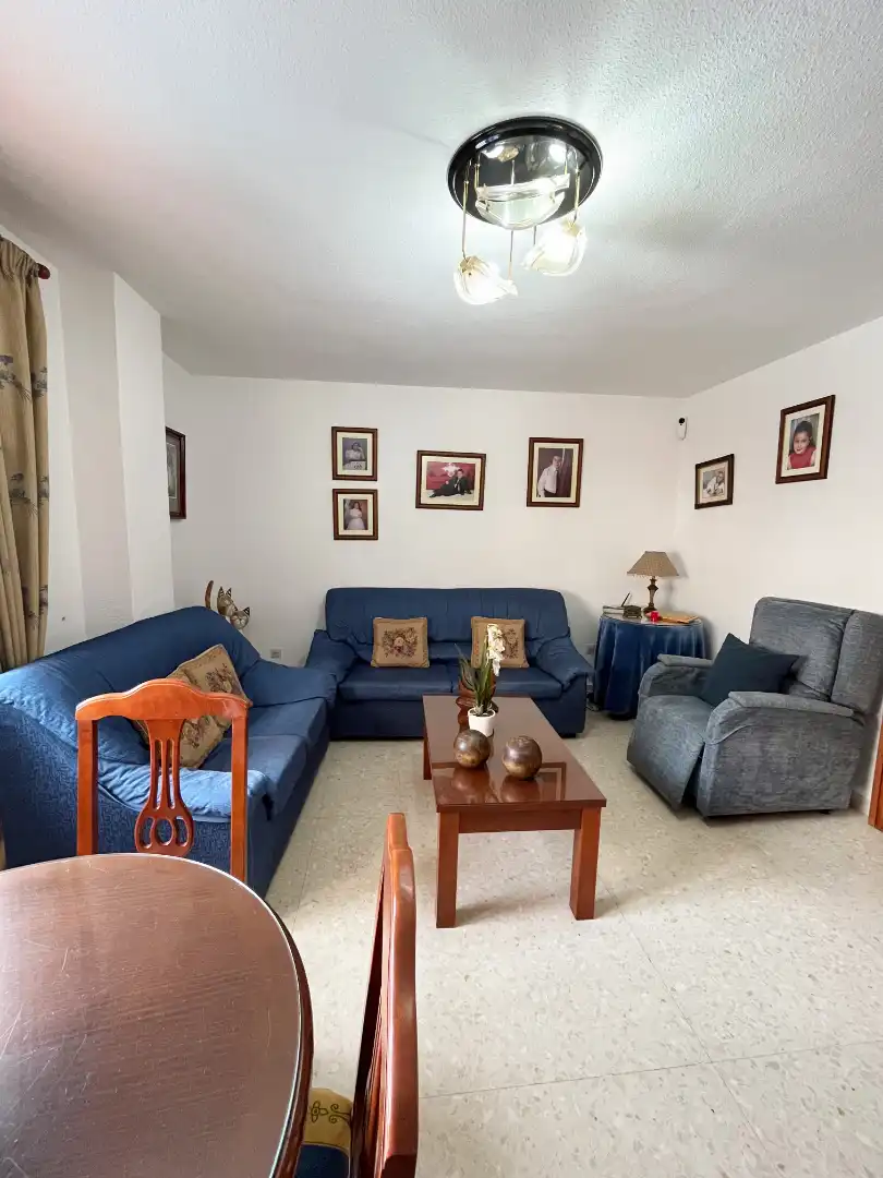 Sala d'estar de Pis en venda en Estepona amb Moblat