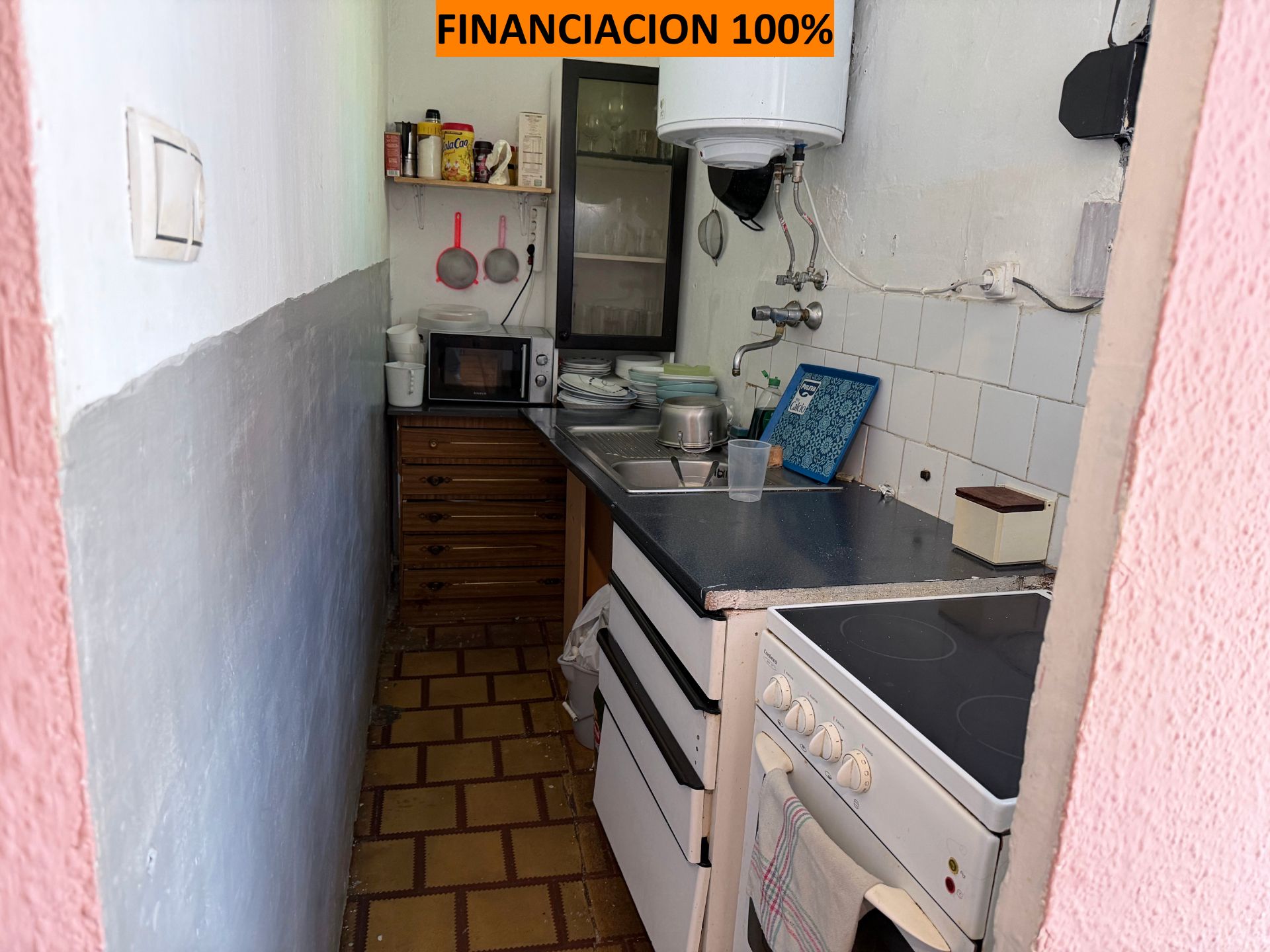Cocina de Casa o chalet en venta en Ejea de los Caballeros con Calefacción, Trastero y Balcón