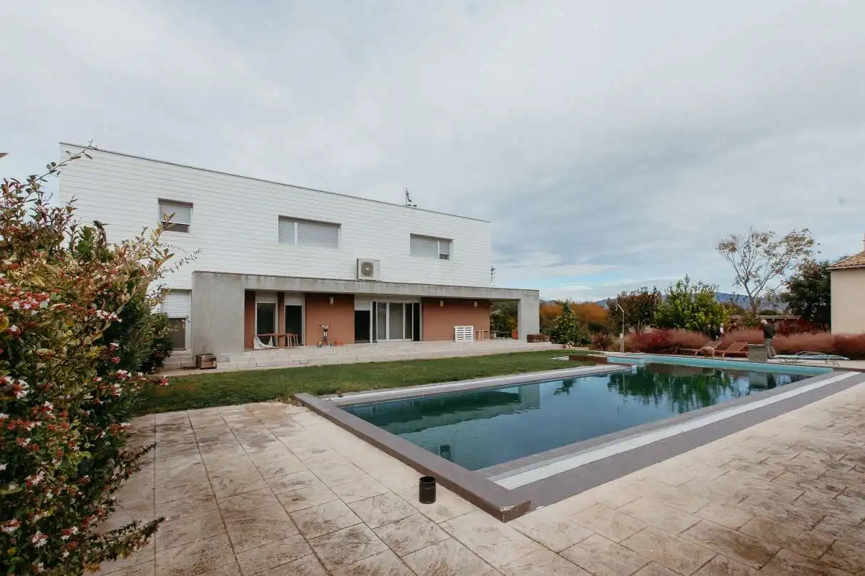 Piscina de Casa o chalet en venta en Huesca con Aire acondicionado, Calefacción y Jardín privado