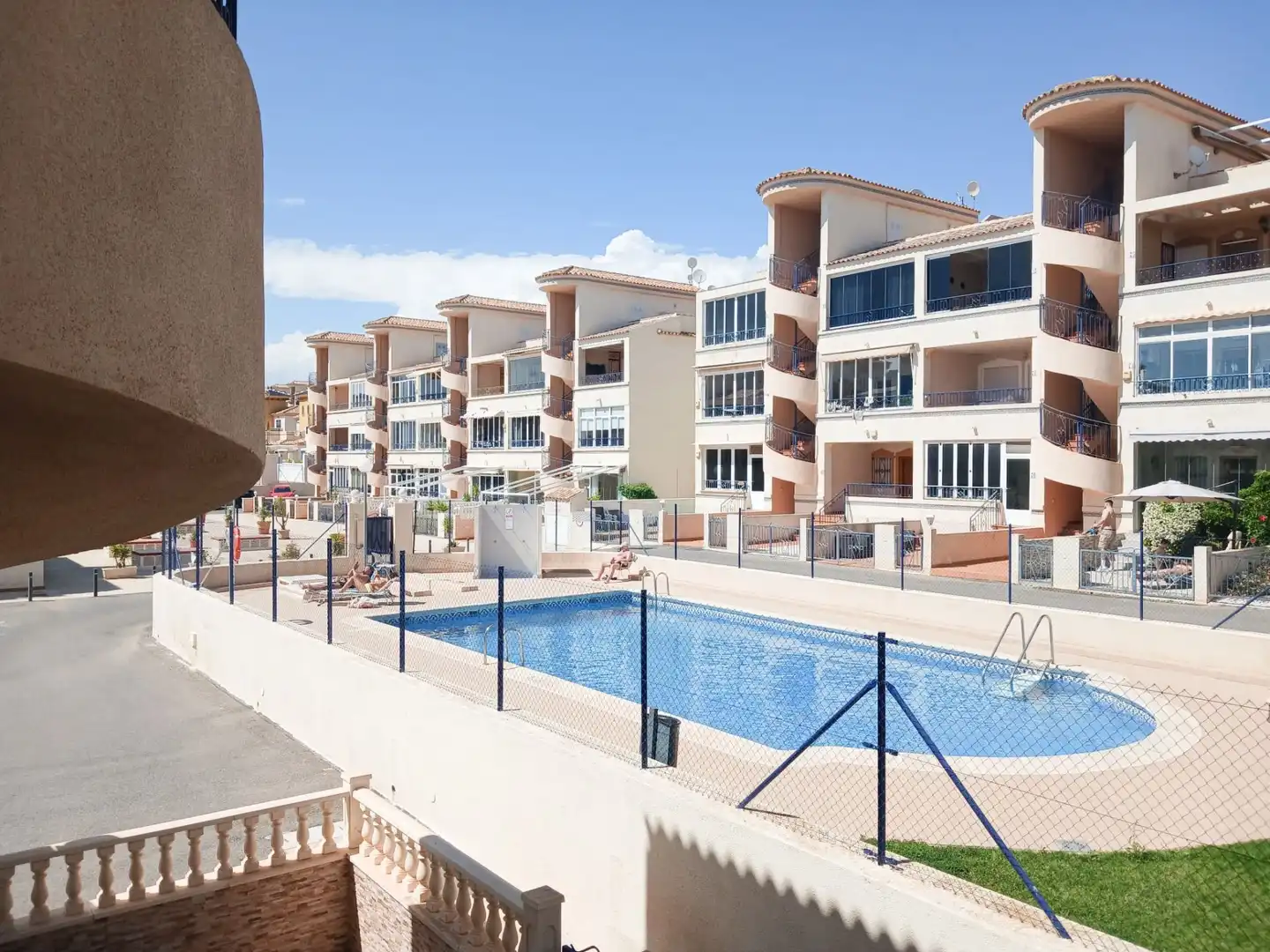 Swimming pool of Flat for rent in Orihuela  with Air Conditioner, Heating and Terrace