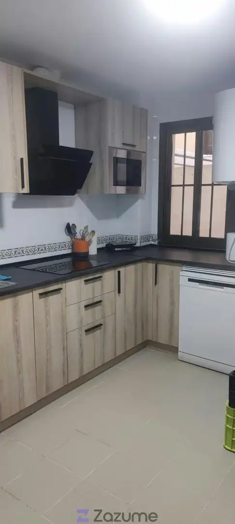 Kitchen of Flat for rent in Roquetas de Mar  with Air Conditioner, Heating and Terrace