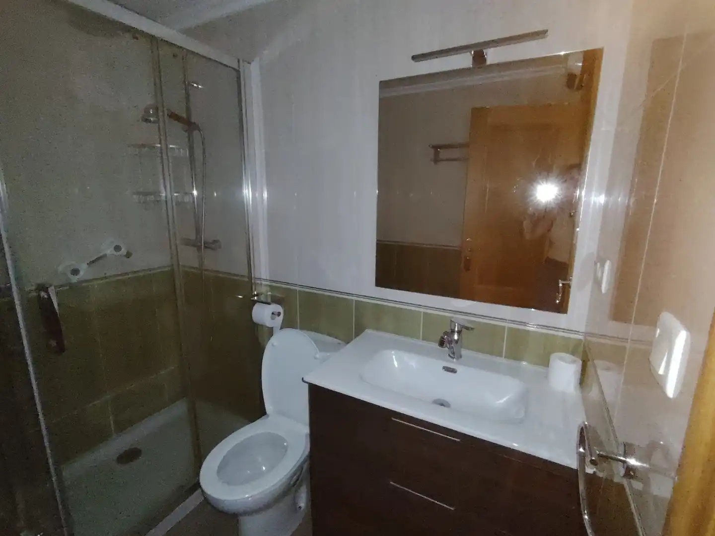 Bathroom of Flat for sale in A Rúa , Ourense