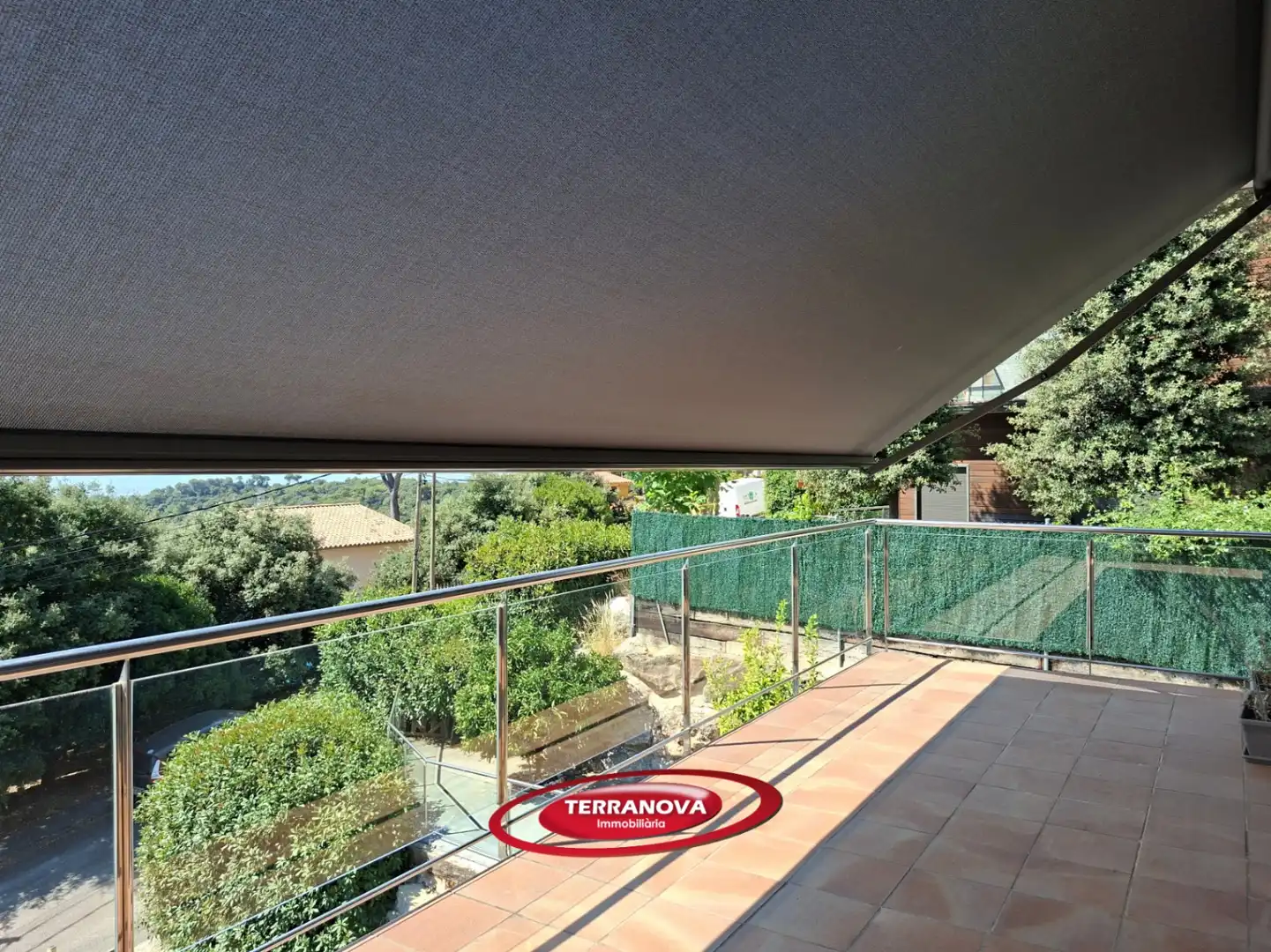 Terrassa de Casa o xalet en venda en L'Ametlla del Vallès amb Aire condicionat, Calefacció i Jardí privat