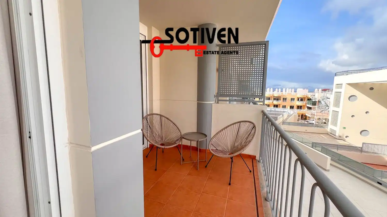 Balcony of Apartments for sale in Santiago del Teide  with Terrace and Community pool