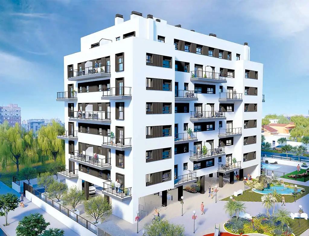 Vista exterior de Ático en venta en Castellón de la Plana / Castelló de la Plana con Jardín privado, Terraza y Trastero