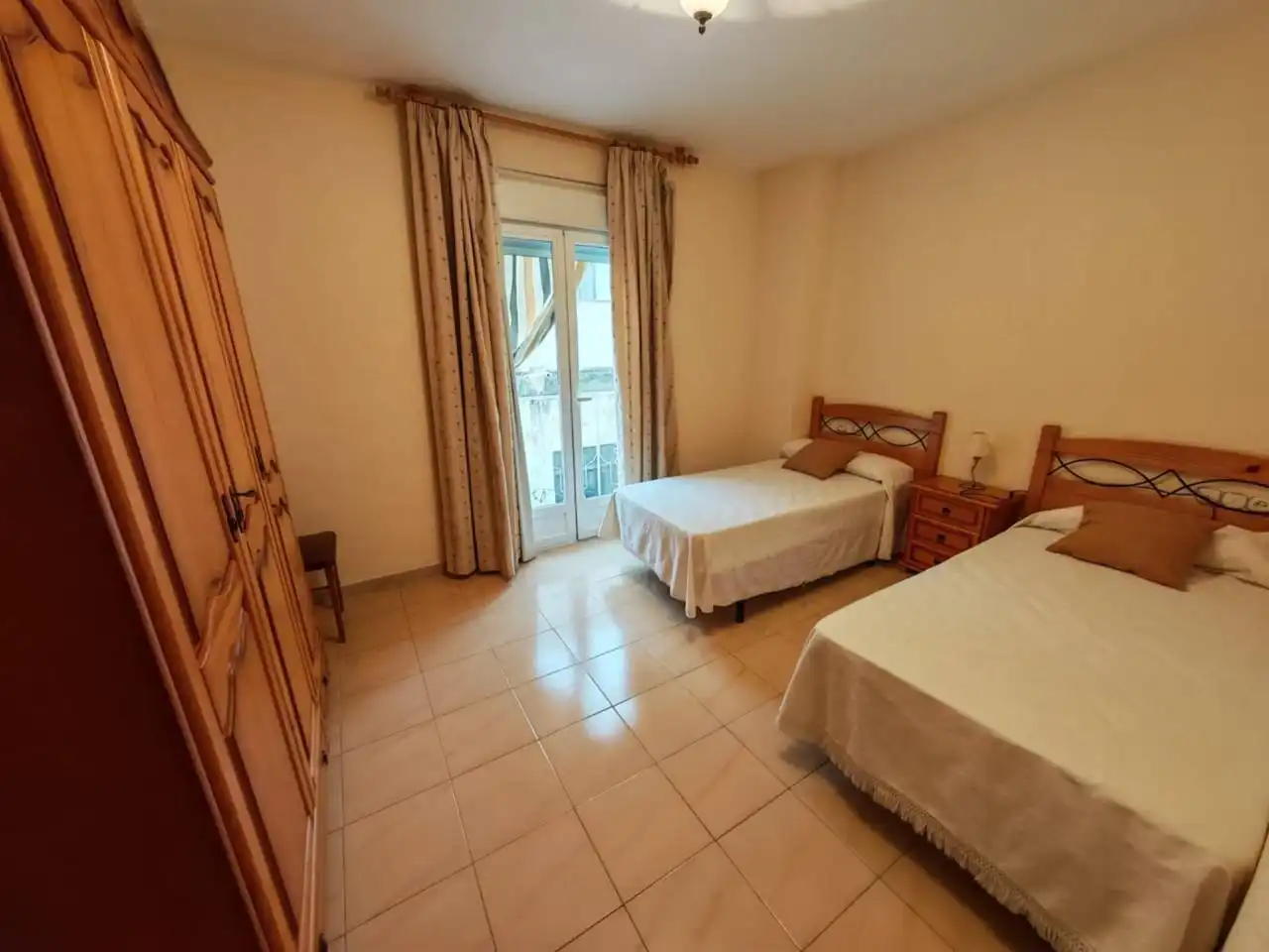 Bedroom of Flat for sale in Huétor Tájar  with Air Conditioner, Heating and Terrace