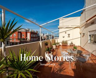 Exterior view of Attic for sale in  Valencia Capital  with Air Conditioner, Heating and Terrace