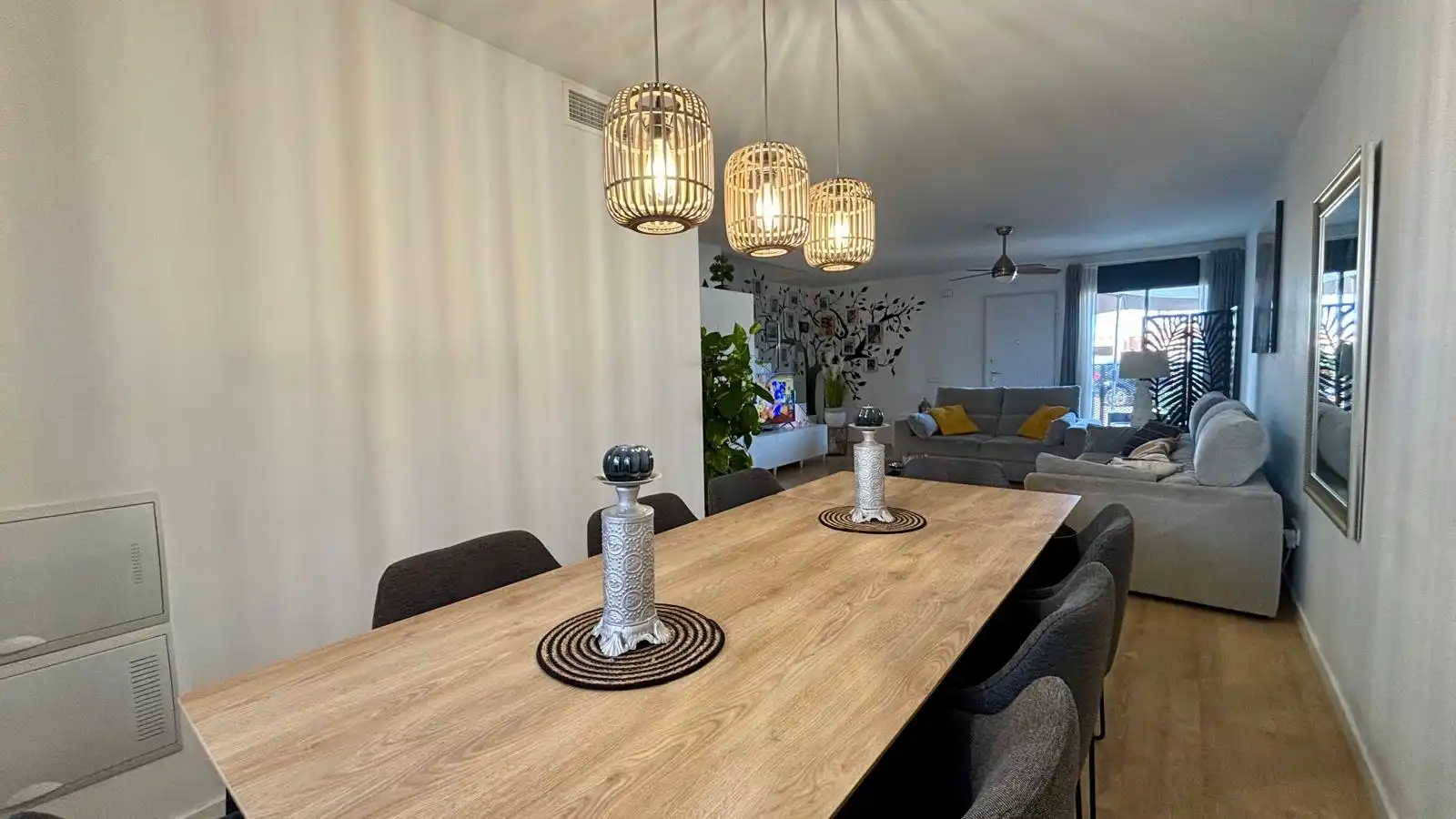 Comedor de Casa adosada en venta en Torre-Pacheco con Aire acondicionado, Calefacción y Terraza