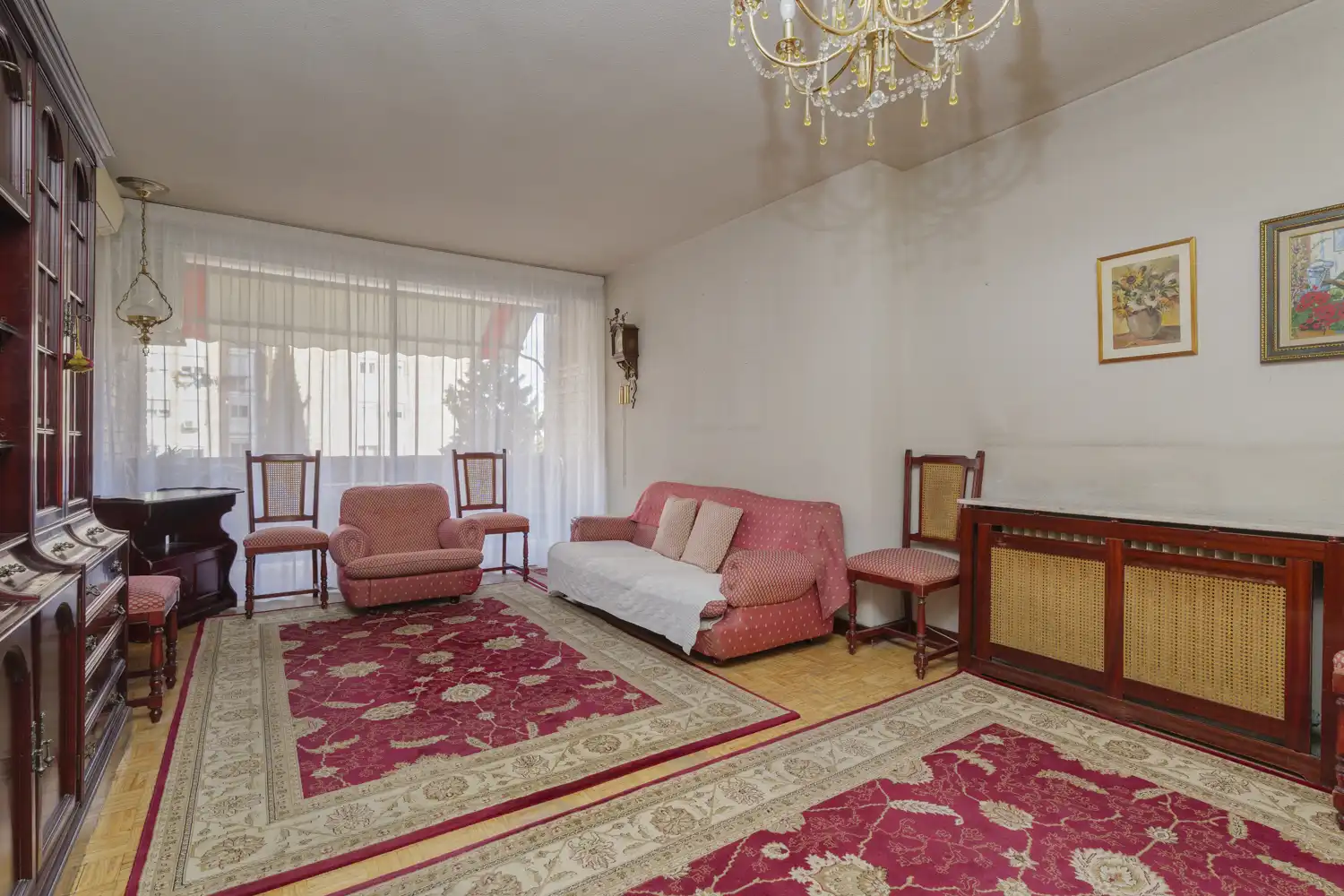 Sala de estar de Piso en venta en Madrid con Calefacción y Terraza