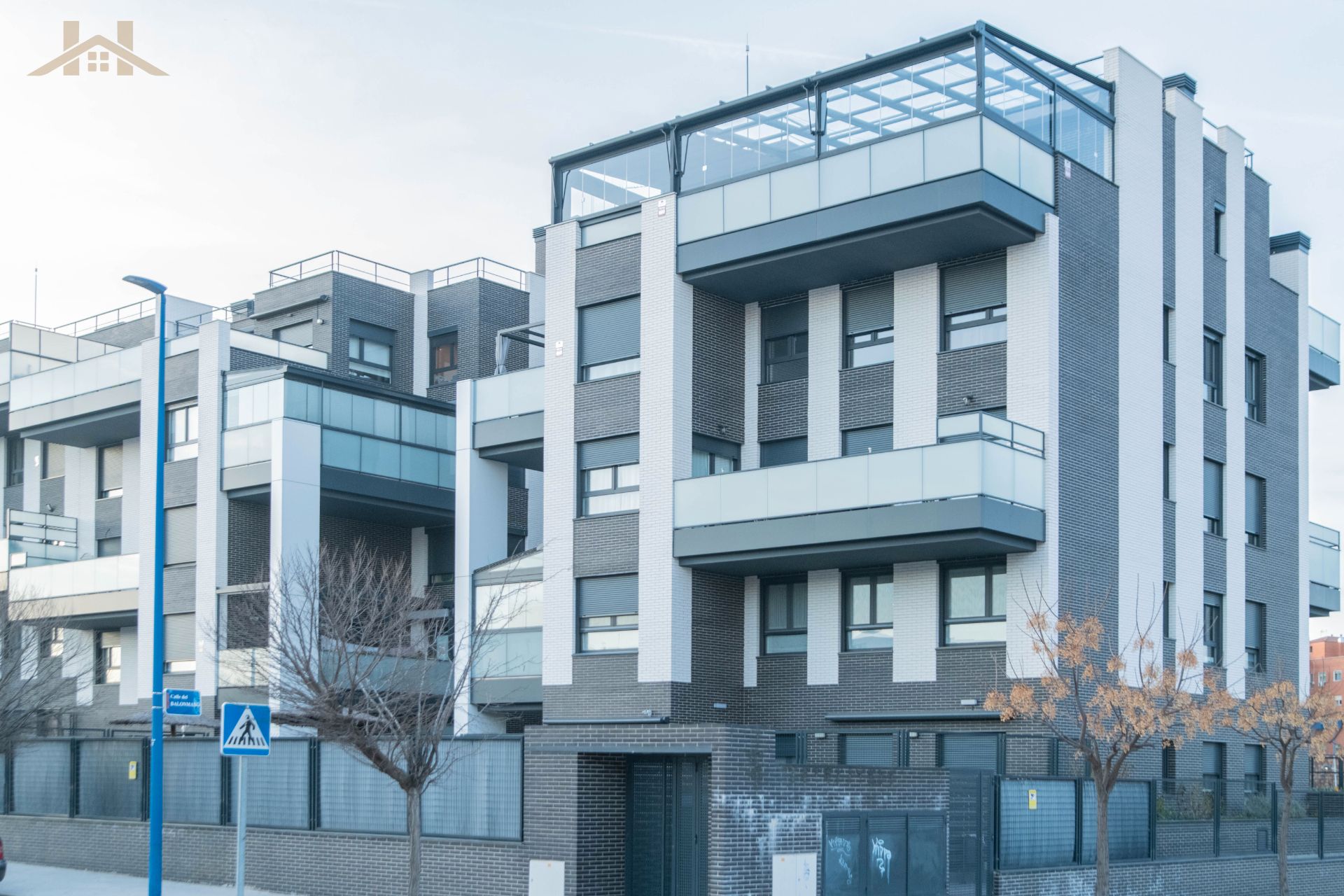 Vista exterior de Piso en venta en Leganés con Aire acondicionado, Calefacción y Jardín privado