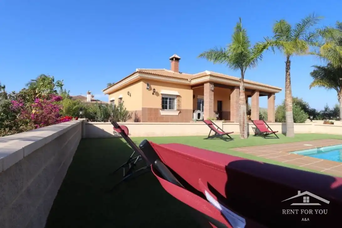 Jardí de Casa o xalet de lloguer en Alhaurín El Grande amb Aire condicionat, Jardí privat i Terrassa