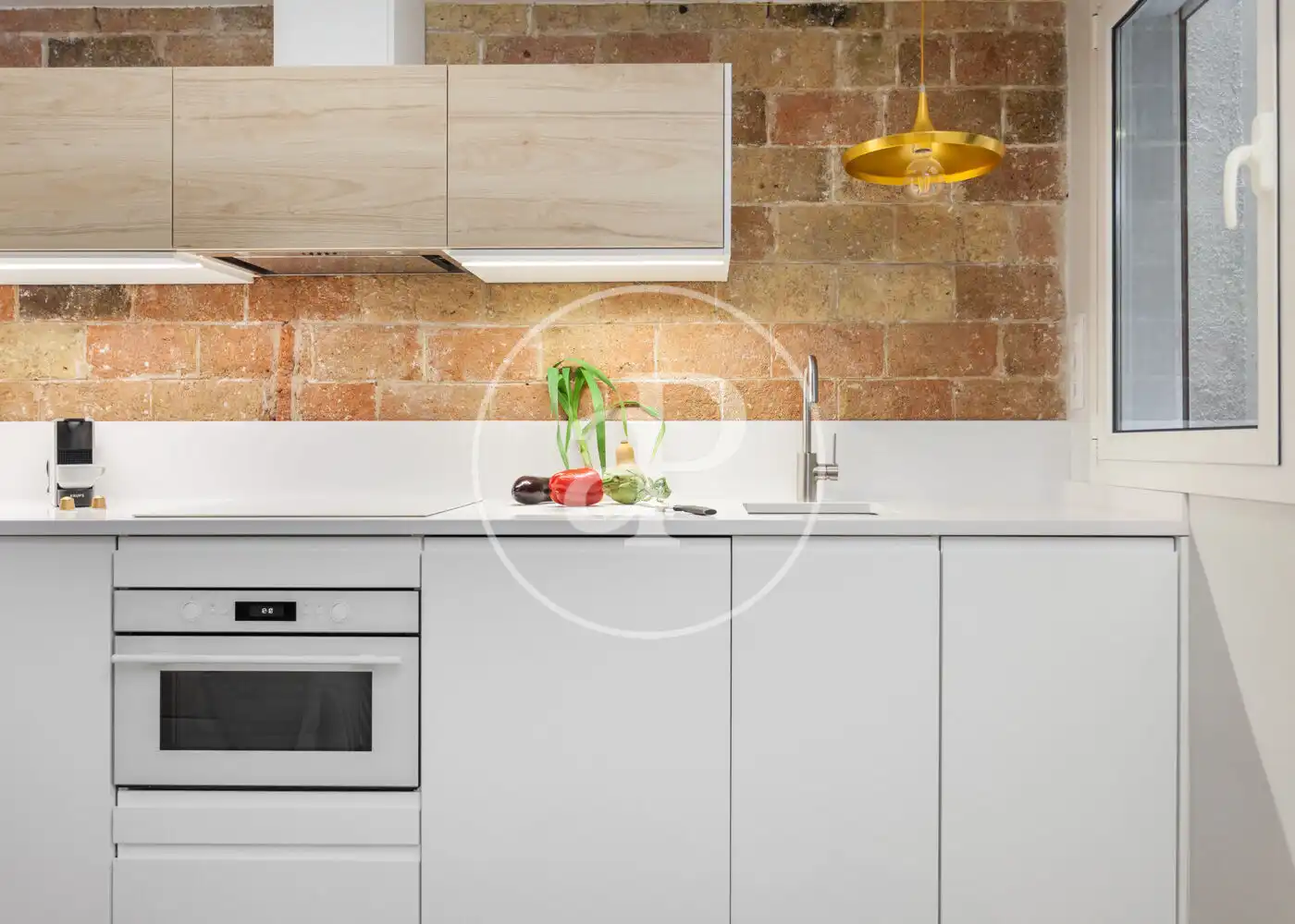 Cocina de Piso en venta en Barcelona con Aire acondicionado, Calefacción y Amueblado