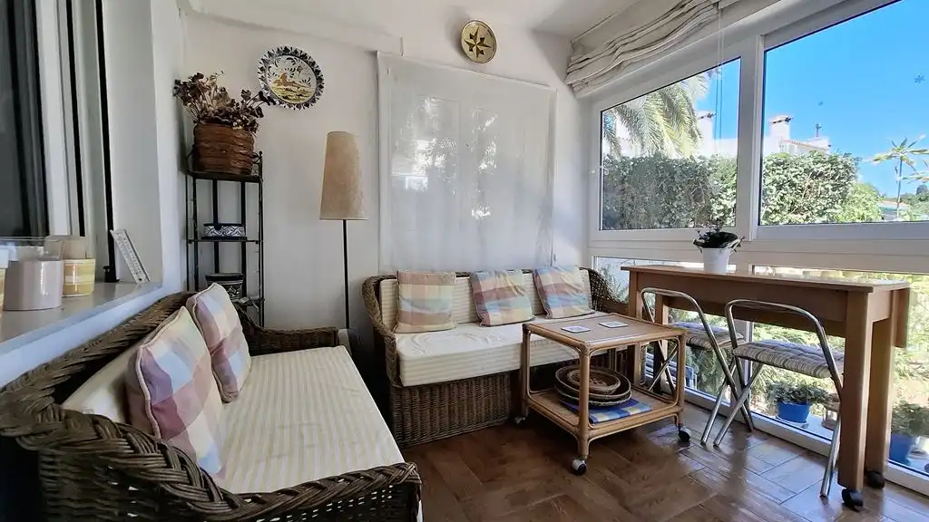 Jardín de Planta baja en venta en Dénia con Aire acondicionado, Terraza y Piscina comunitaria
