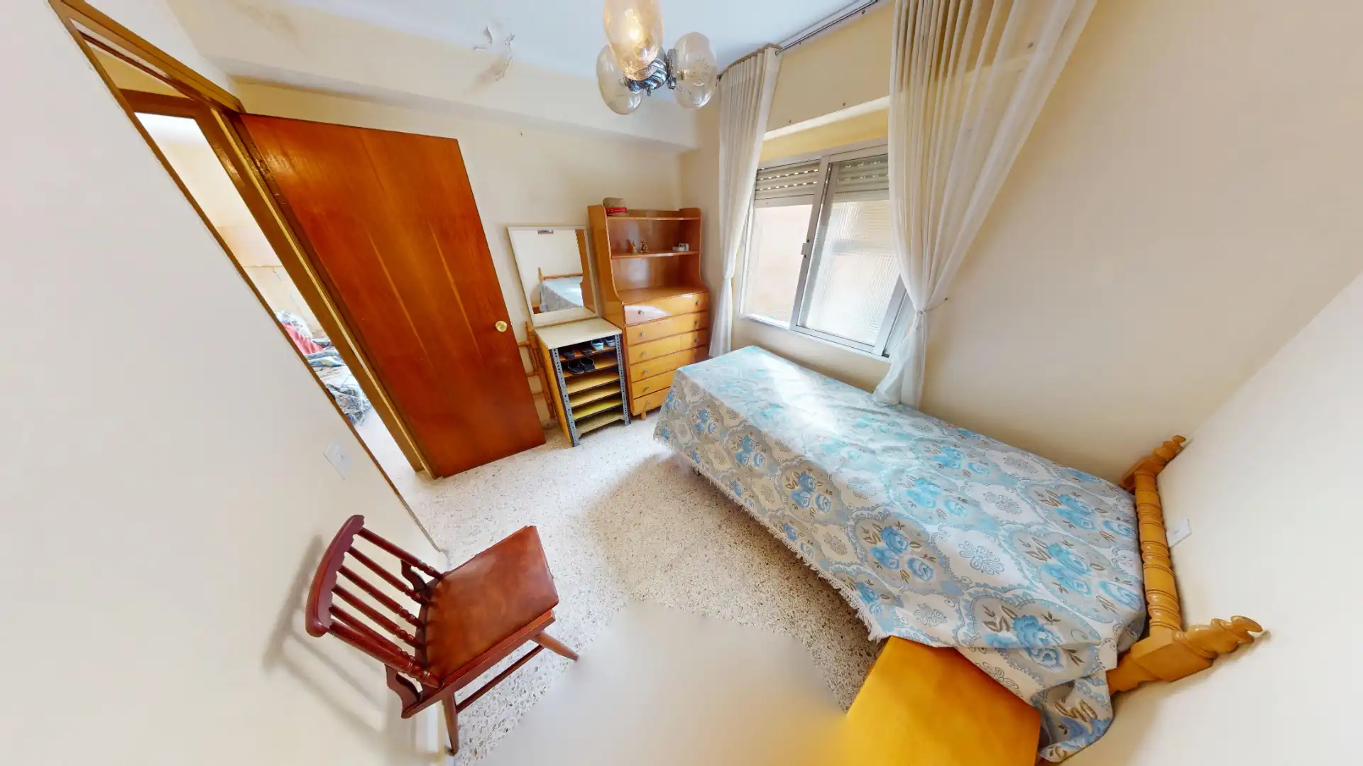Bedroom of Flat for sale in Alicante / Alacant  with Parquet flooring, Terrace and Furnished