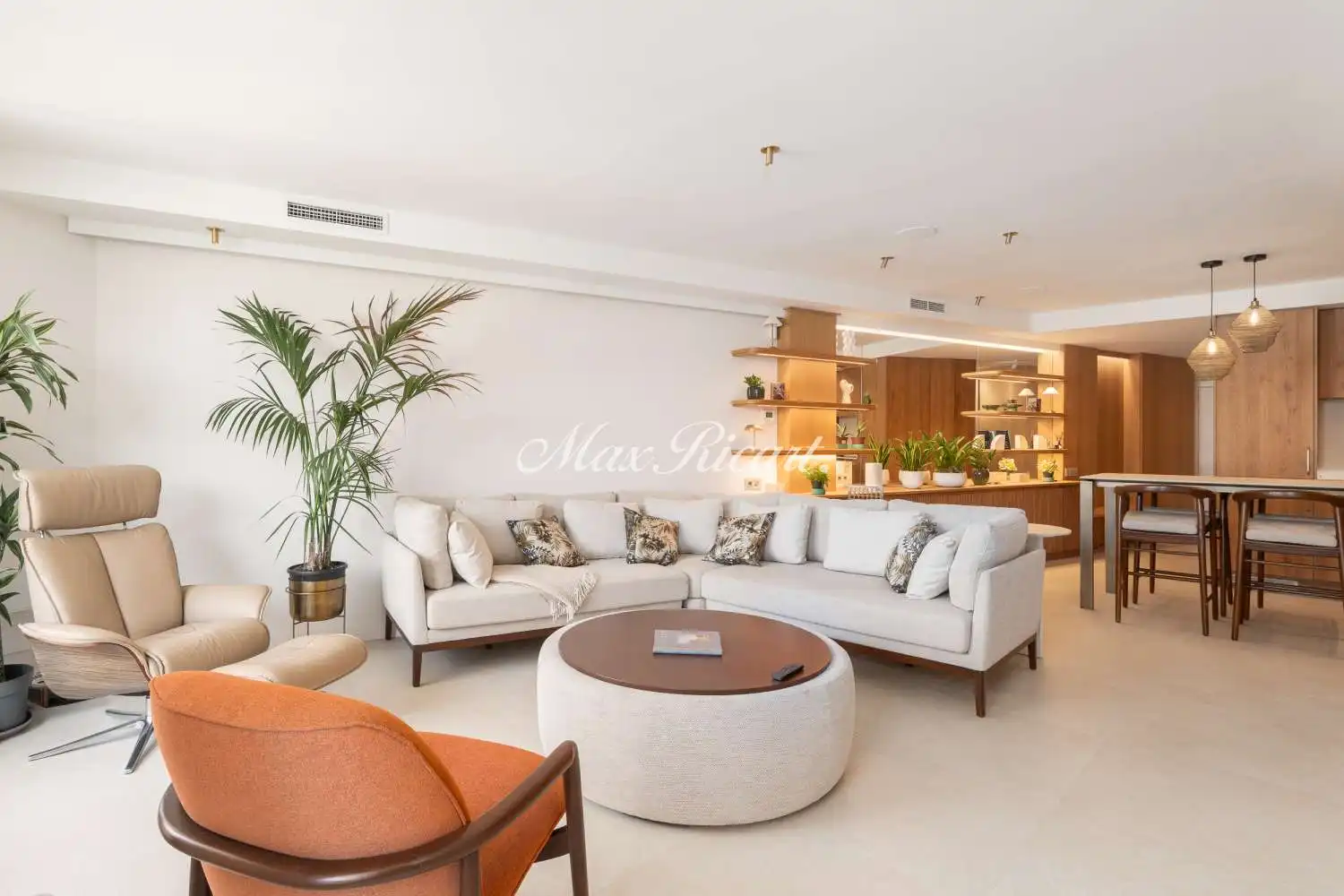 Living room of Attic for rent in Barcelona  with Air Conditioner, Heating and Terrace
