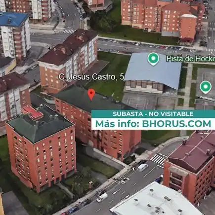 Vista exterior de Piso en venta en Oviedo 