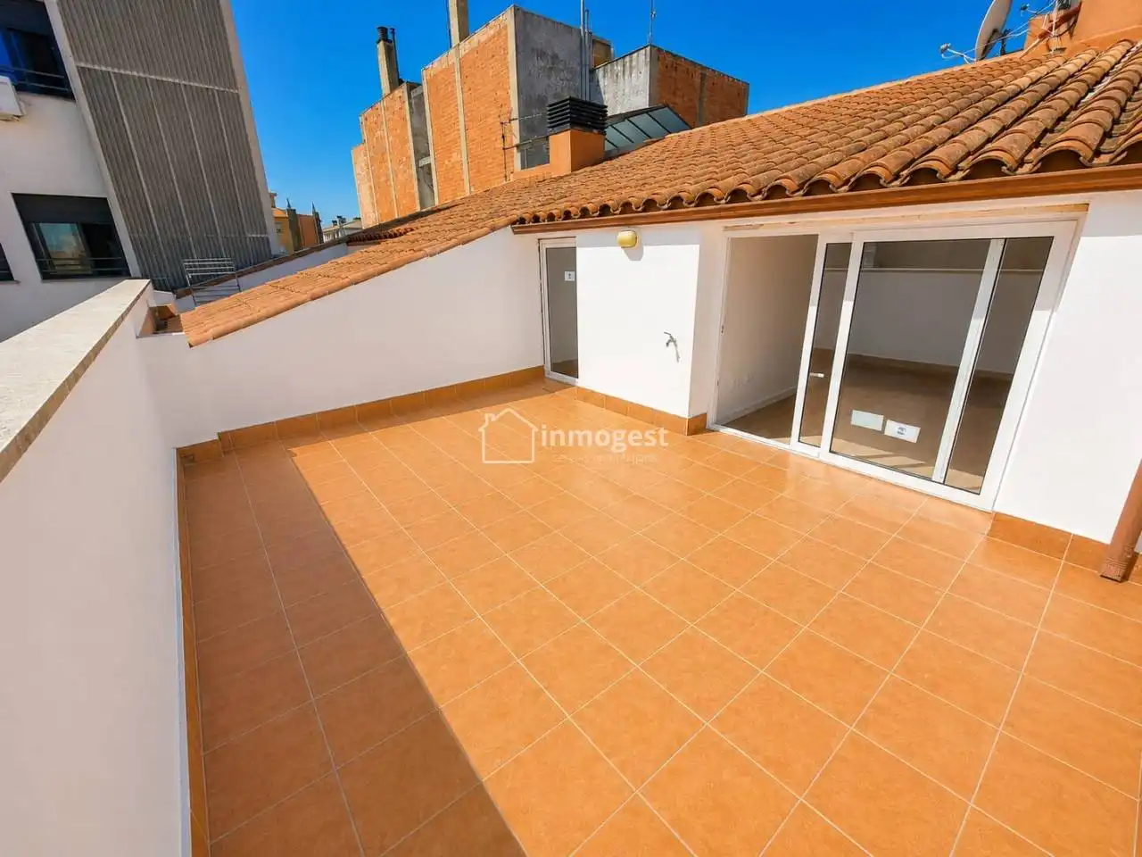 Terrace of Duplexes for sale in Salt  with Parquet flooring, Terrace and Balcony