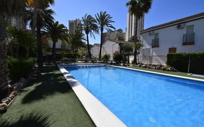 Swimming pool of Single-family semi-detached for sale in Benidorm  with Air Conditioner, Heating and Private garden