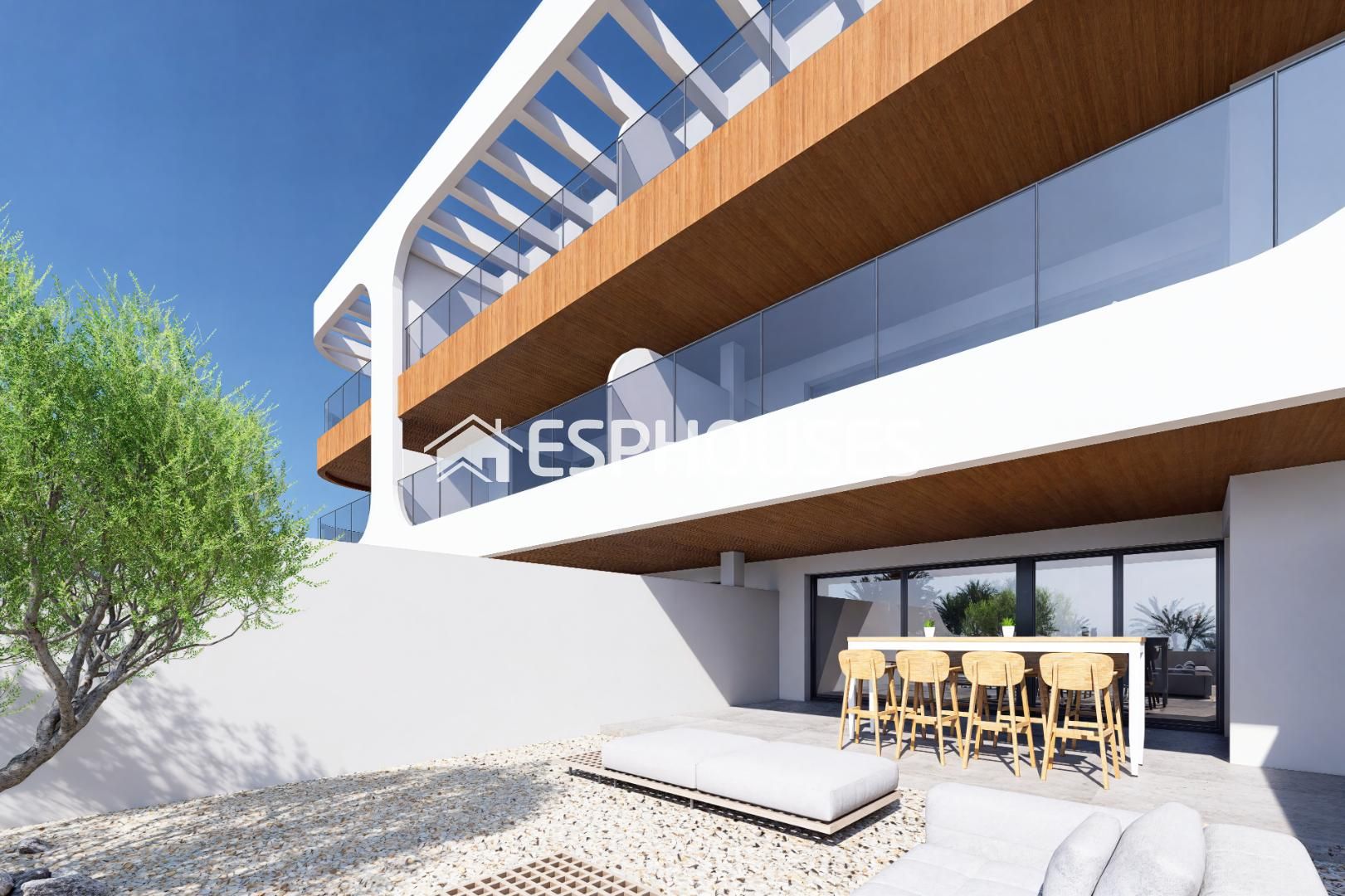 Vista exterior de Planta baixa en venda en Elda amb Terrassa, Traster i Balcó