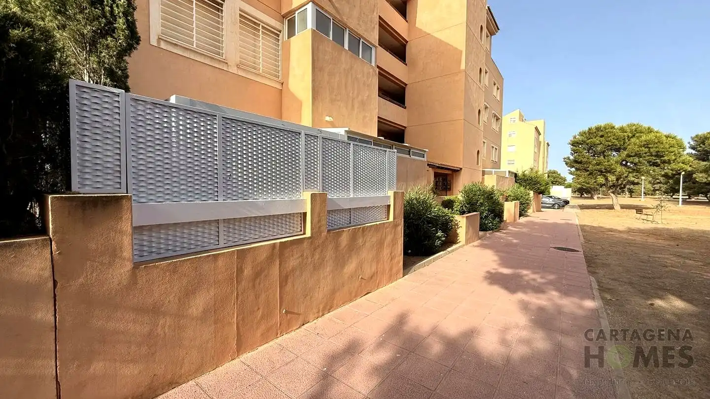 Exterior view of Ground floor for sale in Cartagena  with Air Conditioner, Private garden and Terrace