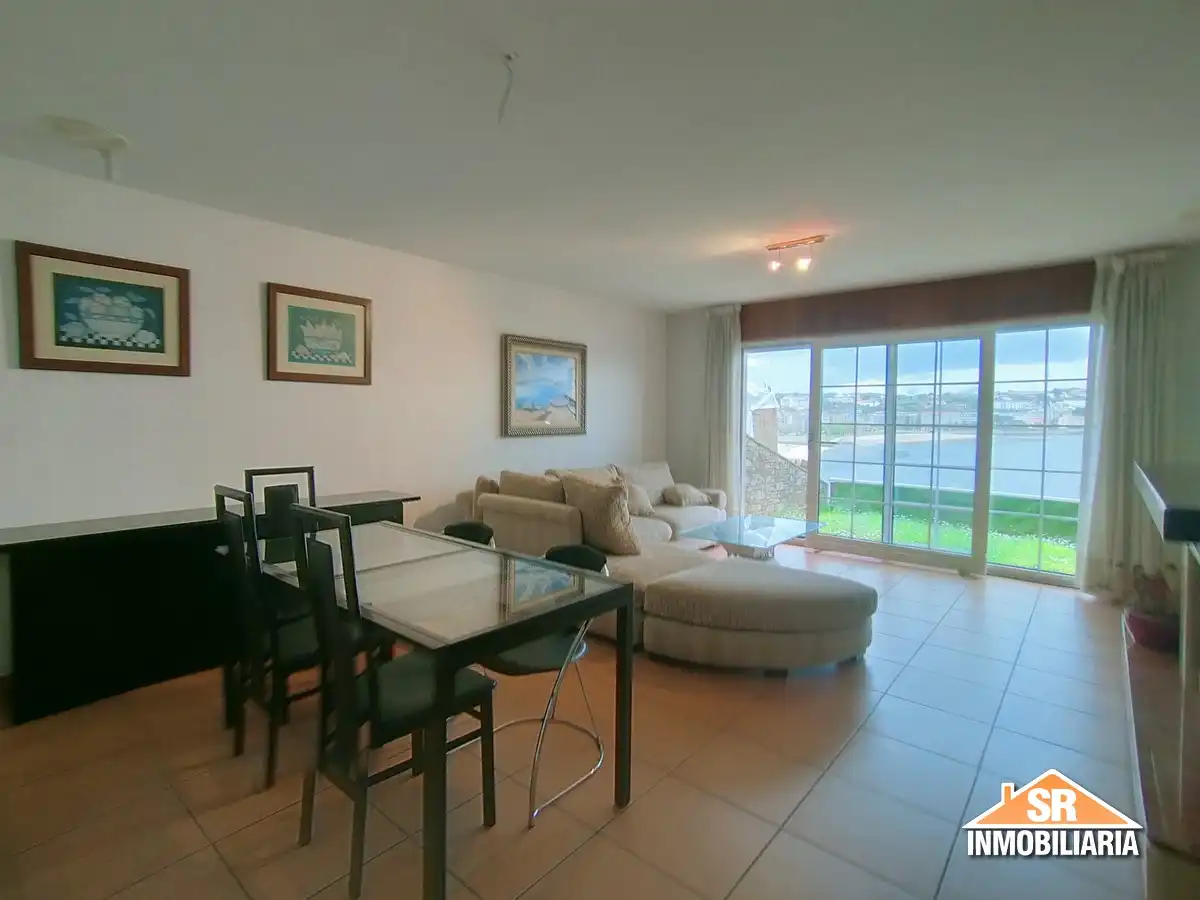 Wohnzimmer von Einfamilien-Reihenhaus zur Miete in Sada (A Coruña) mit Heizung, Parkett und Möbliert