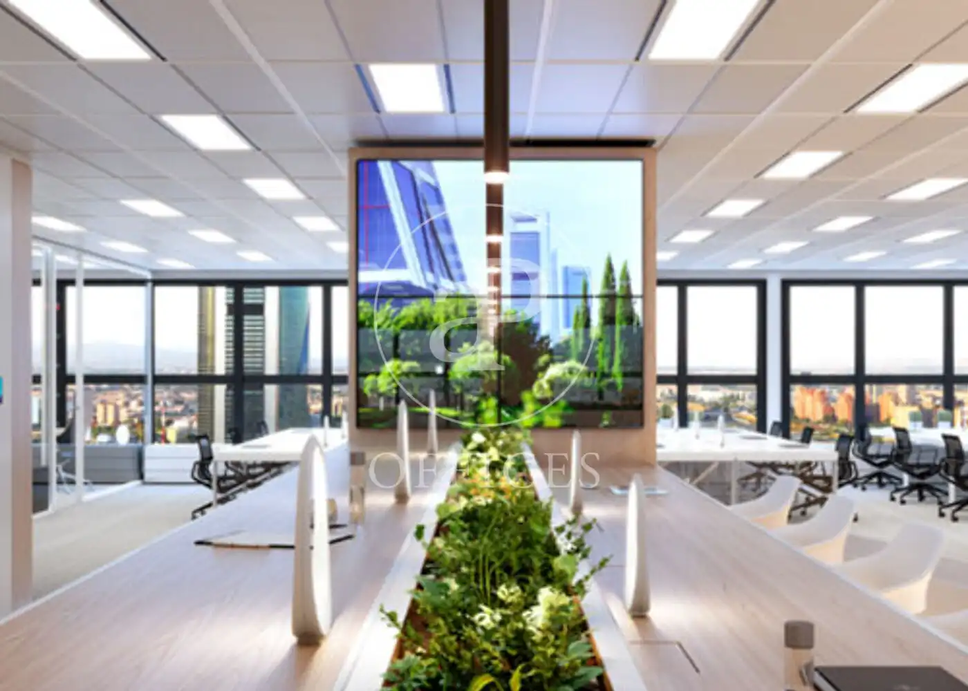 Büro mit Aufzug zur Miete in P.º de la Castellana