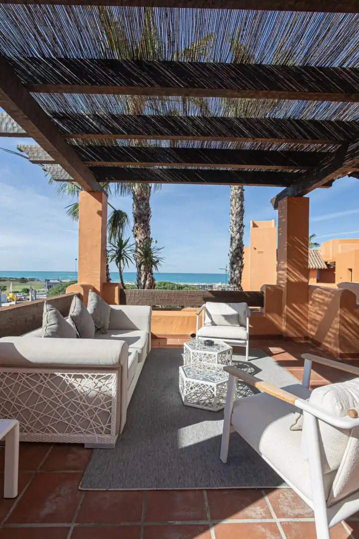 Terrassa de Apartament en venda en Chiclana de la Frontera amb Piscina comunitària