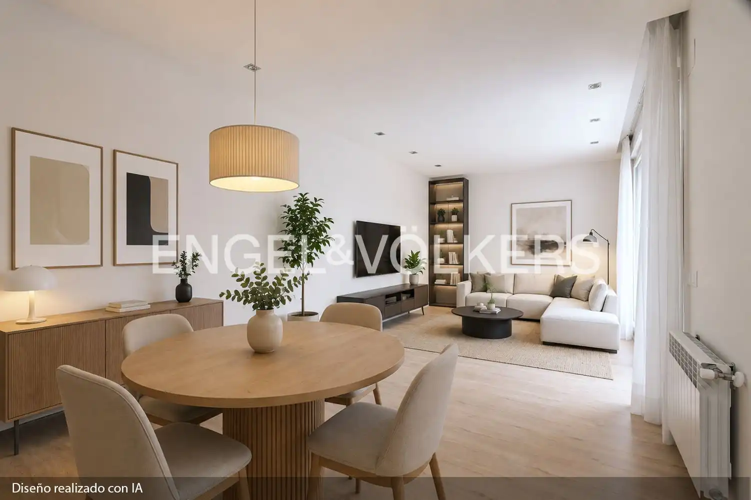 Wohnzimmer von Dachboden zum Verkauf in Majadahonda mit Klimaanlage, Heizung und Terrasse