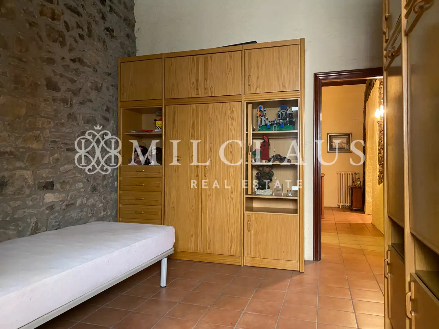 Dormitori de Casa o xalet de lloguer en Talamanca amb Calefacció, Parquet i Forn