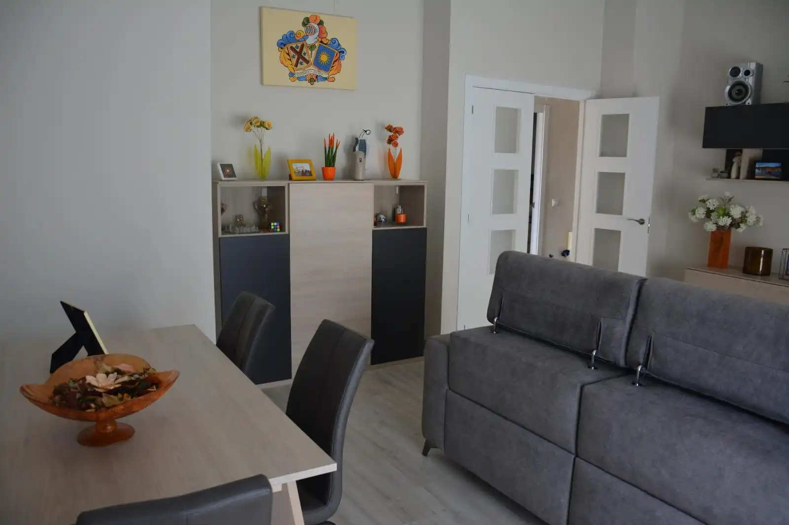 Sala d'estar de Àtic en venda en Aldaia amb Aire condicionat, Calefacció i Parquet